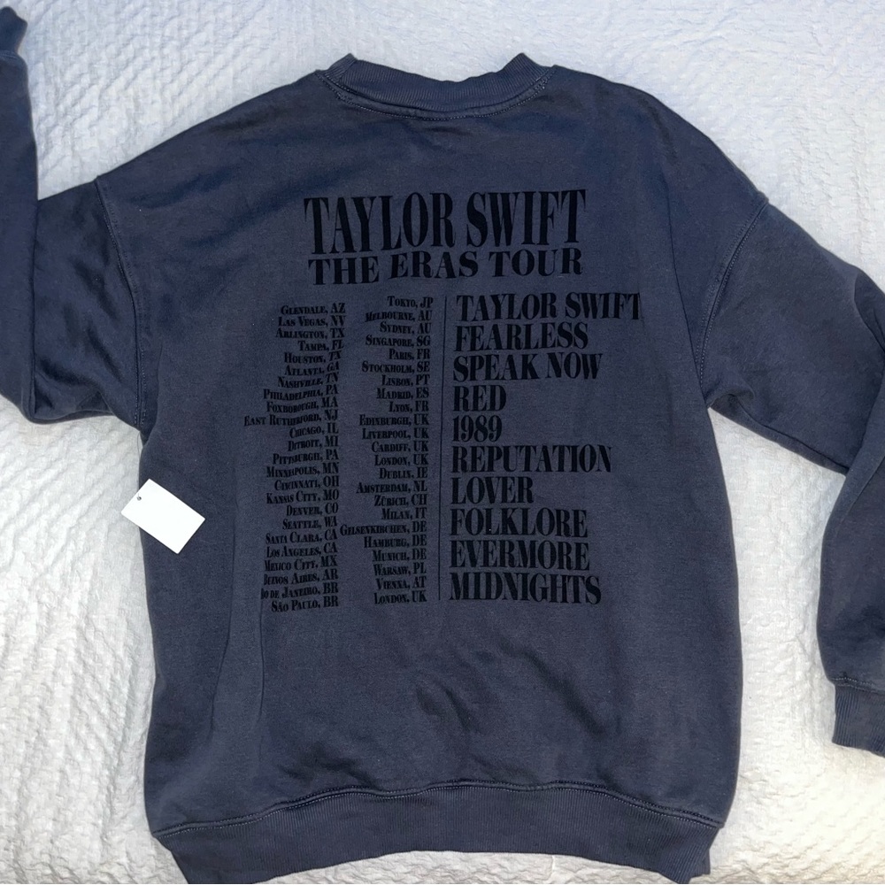 Taylor Swift Blue Eras Crewneck (Small)